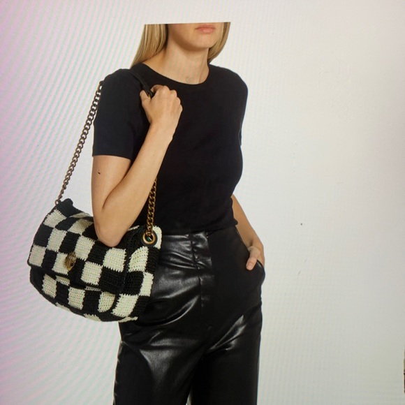 Kurt Geiger Handbags - Kurt Geiger London Large Kensington Crochet Shoulder BagKURT GEIGER LO…
